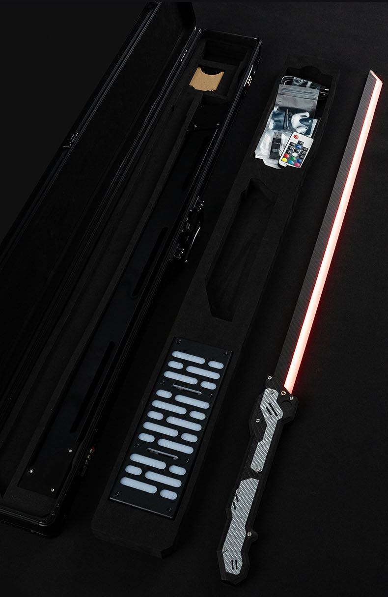 The Cyber Vanguard Carbon Fiber Tactical Blade (Xenopixel)