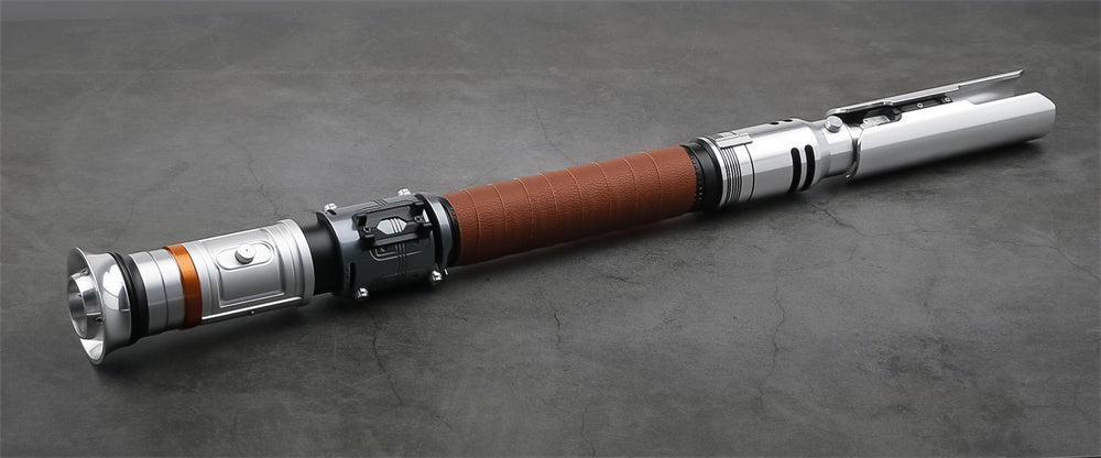 The Jedi's Bond: Cere & Cal Combined Lightsaber Staff (Broken v3)