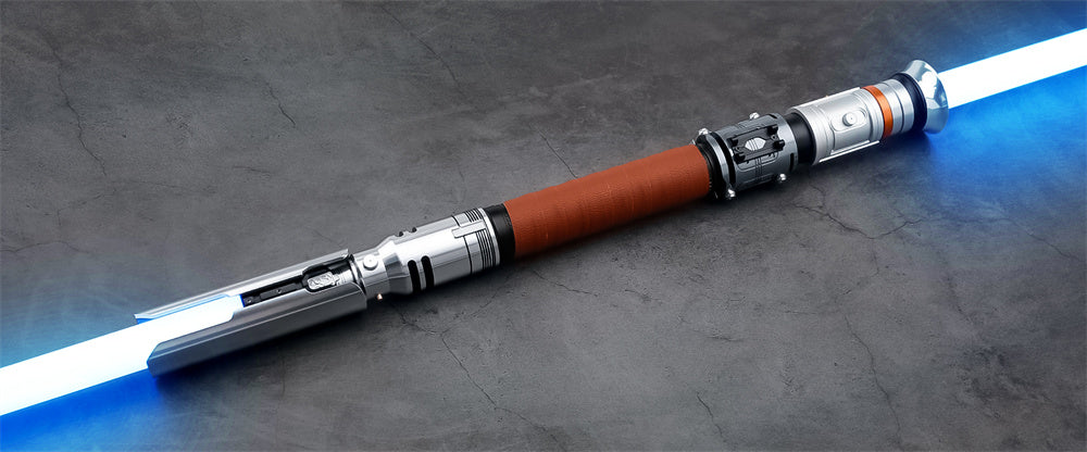 The Jedi's Bond: Cere & Cal Combined Lightsaber Staff (Broken v3)