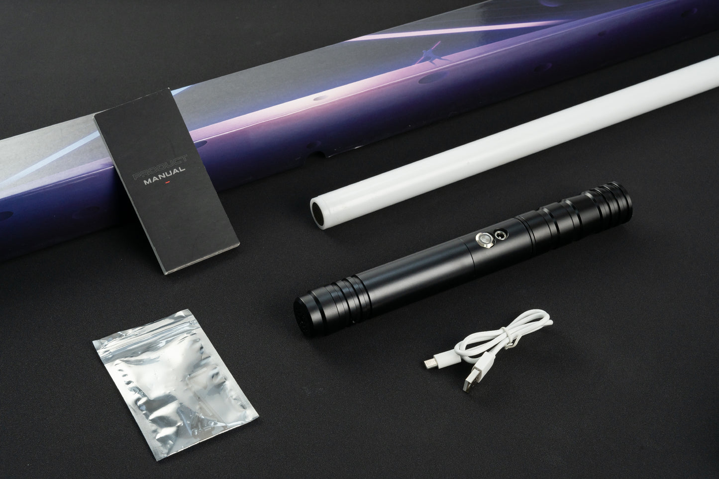 F31 Shadowguard: The Silent Sentinel's Lightsaber