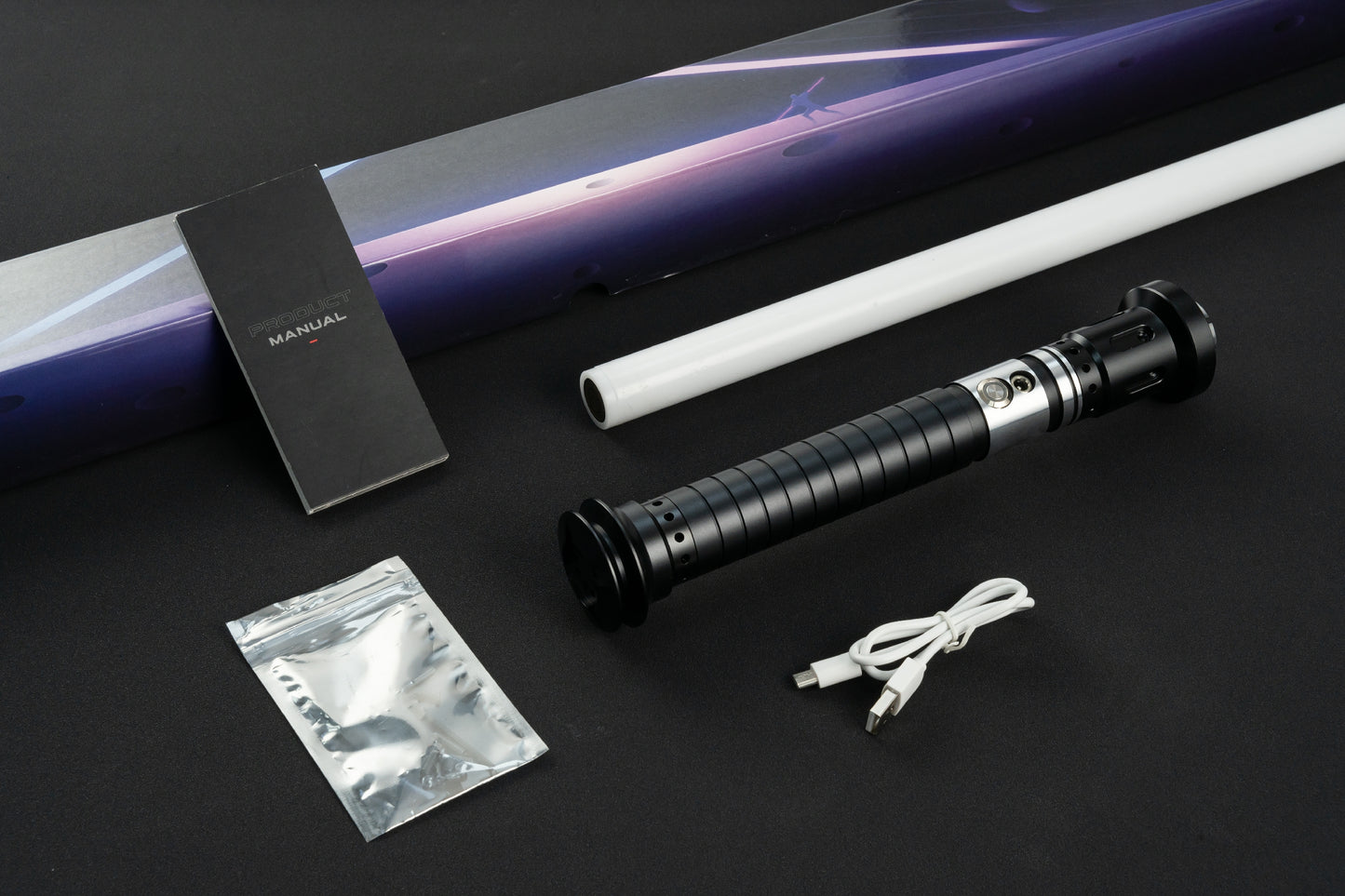F37 Black Serpent: The Shadow Striker's Lightsaber