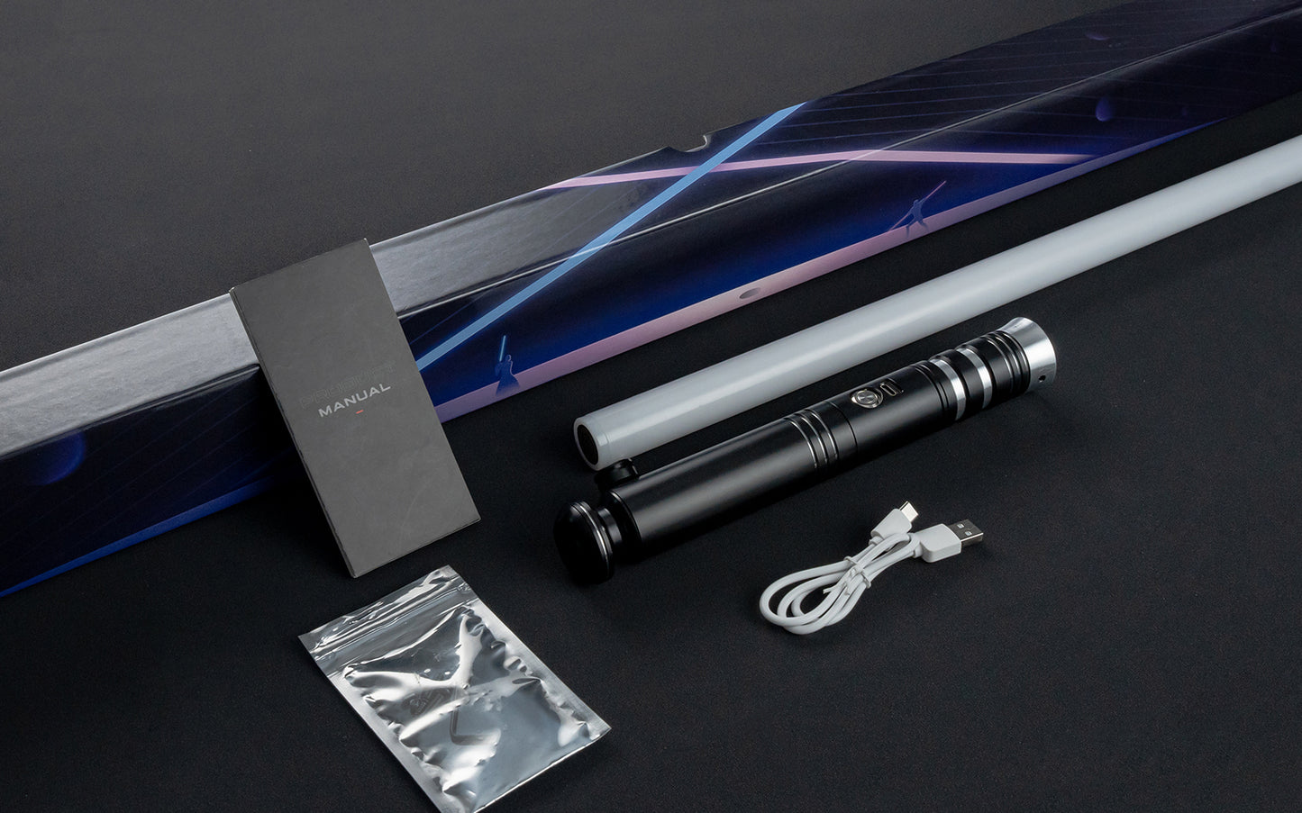 F3 Ulan: The Dark Elegance Lightsaber
