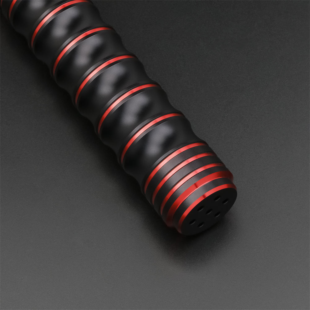 E09A The Crimson Fury: The Dark Sentinel Lightsaber