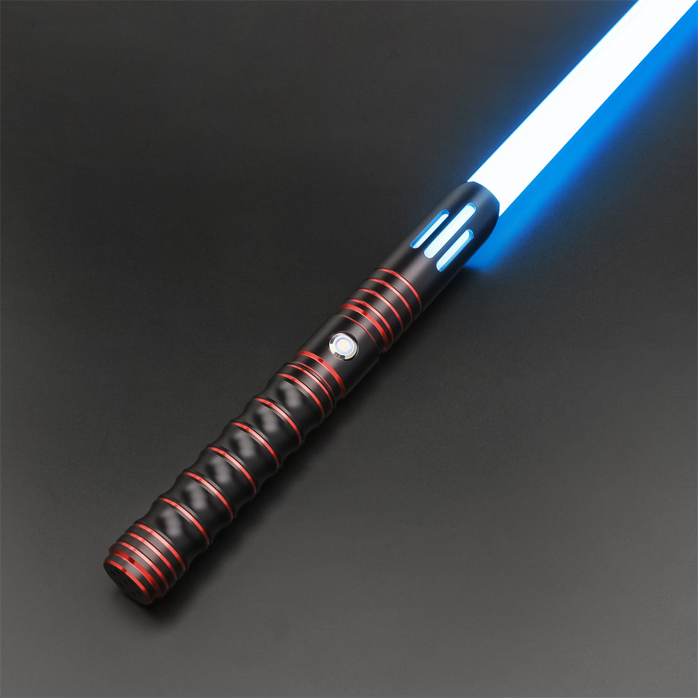 E09A The Crimson Fury: The Dark Sentinel Lightsaber