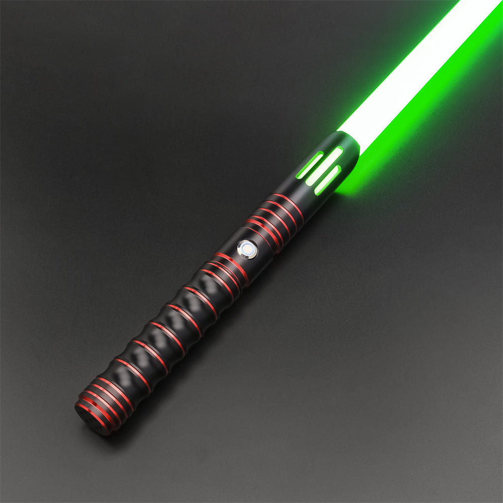 E09A The Crimson Fury: The Dark Sentinel Lightsaber