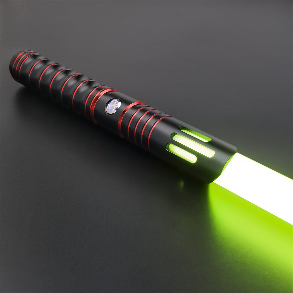 E09A The Crimson Fury: The Dark Sentinel Lightsaber