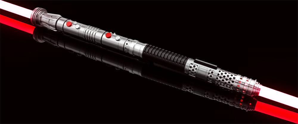 The Sith's Fury: Maul & Ventress Combined Lightsaber Staff (set)
