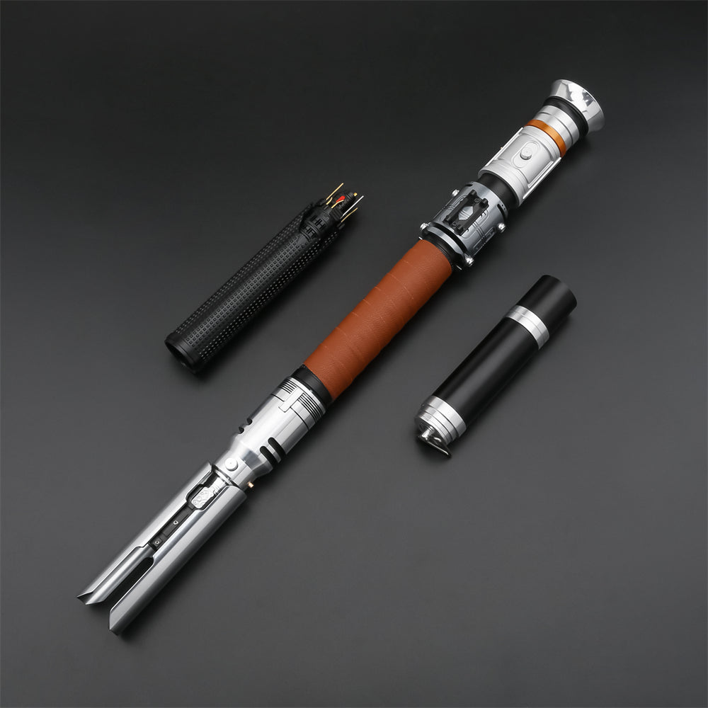 The Jedi's Bond: Cere & Cal Combined Lightsaber Staff (Broken v3)