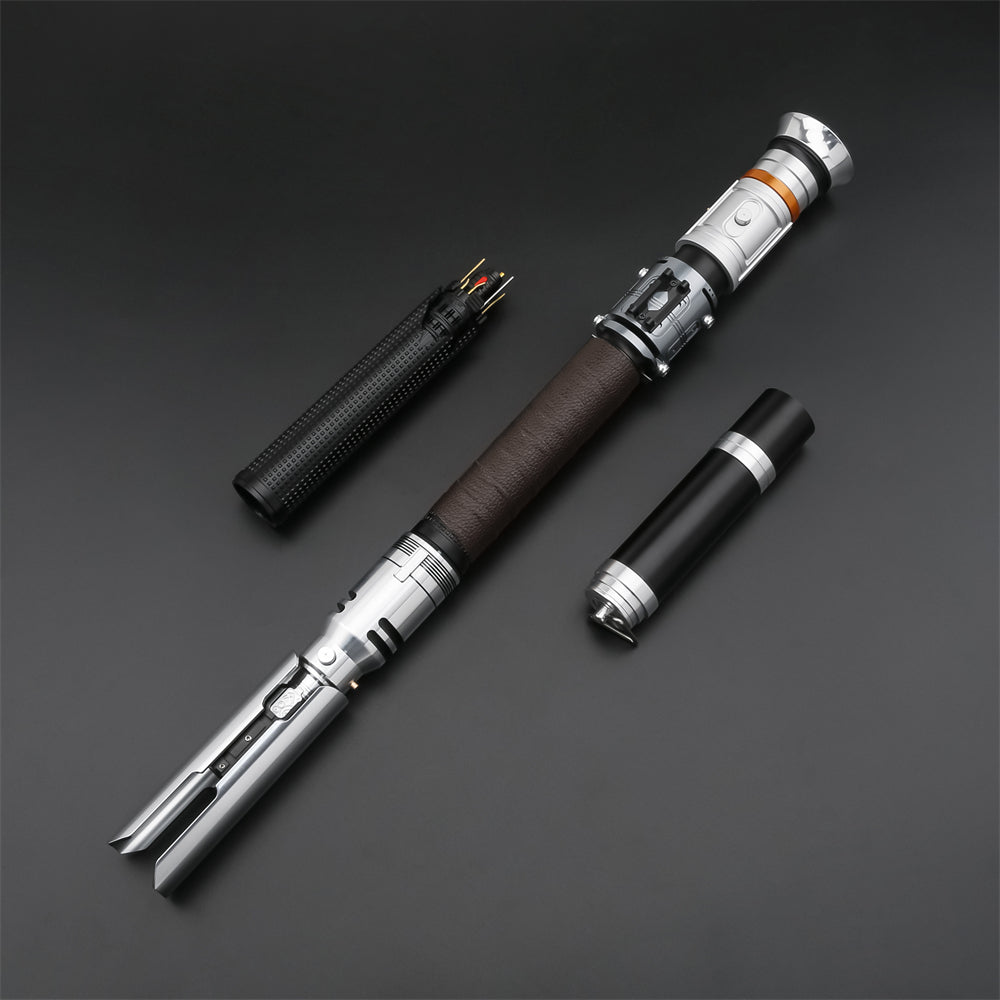 The Jedi's Bond: Cere & Cal Combined Lightsaber Staff (Broken v3)