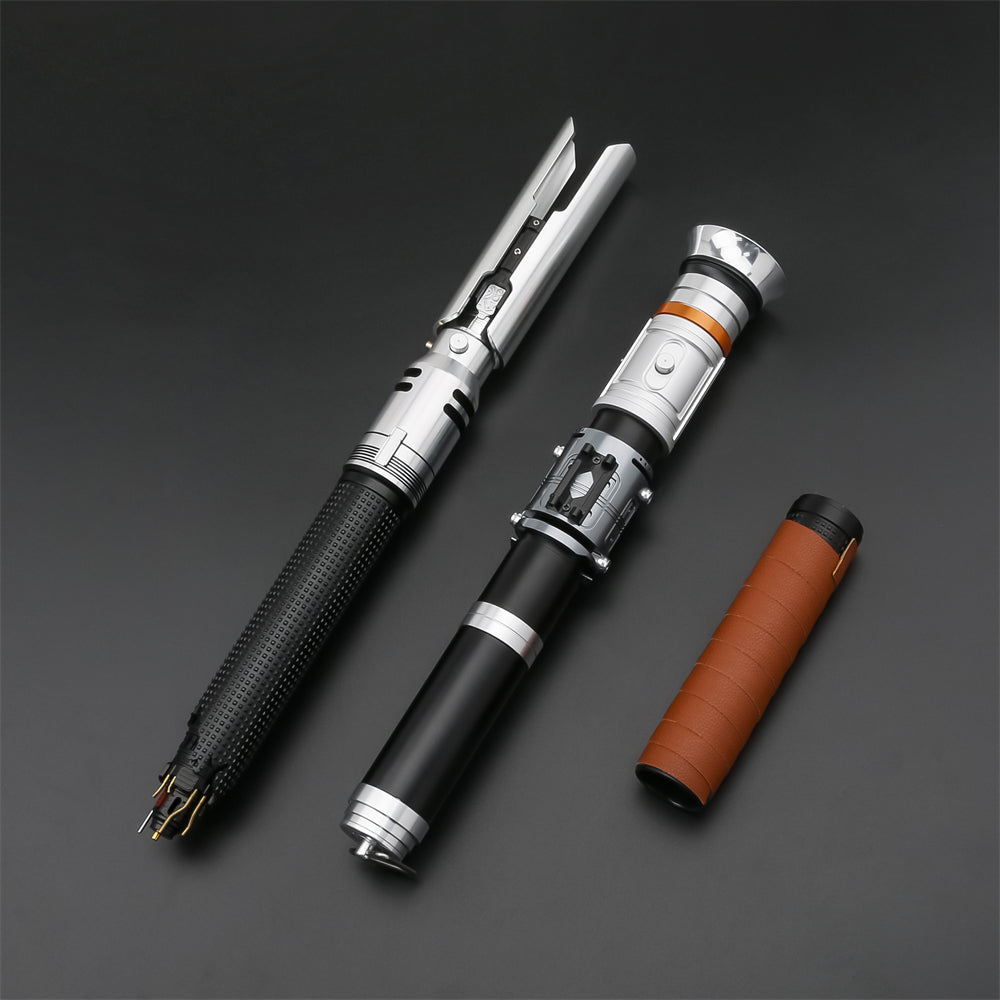 The Jedi's Bond: Cere & Cal Combined Lightsaber Staff (Broken v3)