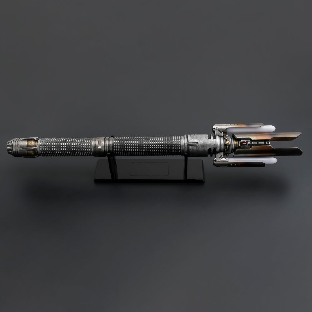 Cal's Unbreakable Will: Journey's End Crossguard Lightsaber