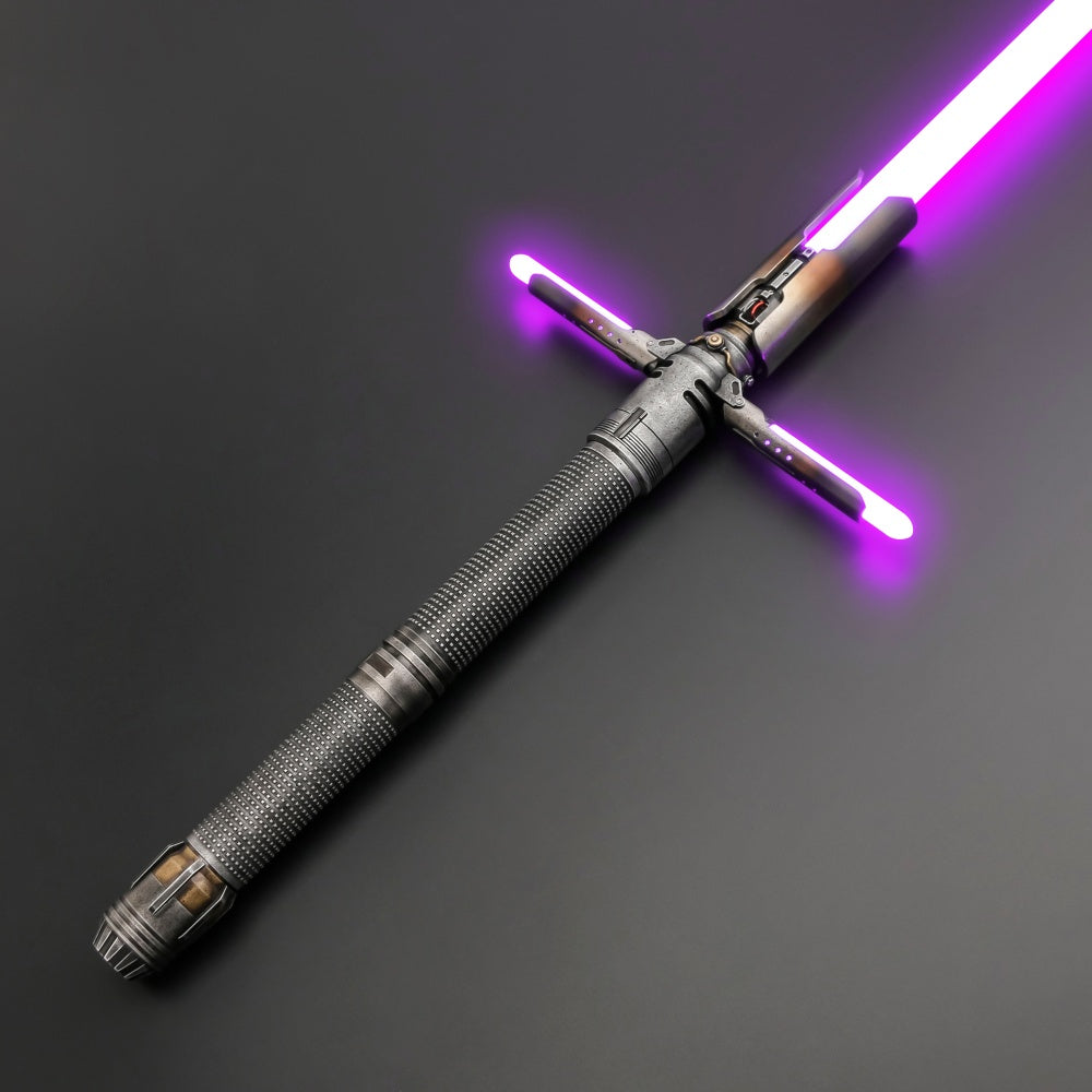 Cal's Unbreakable Will: Journey's End Crossguard Lightsaber