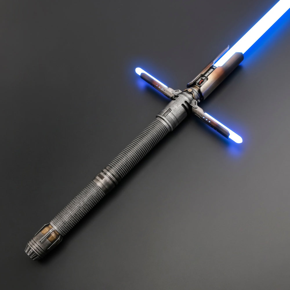 Cal's Unbreakable Will: Journey's End Crossguard Lightsaber