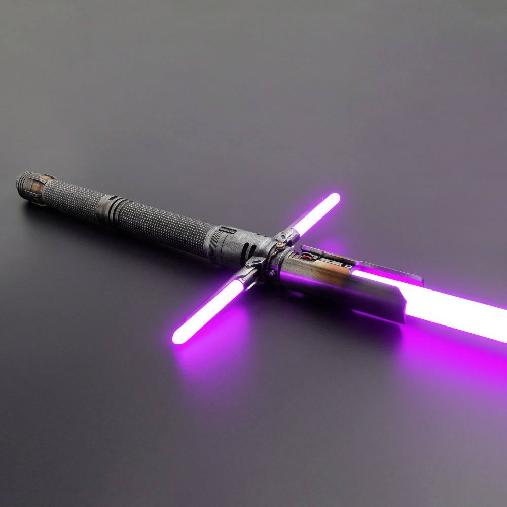 Cal's Unbreakable Will: Journey's End Crossguard Lightsaber