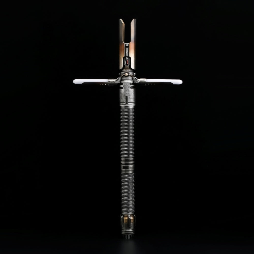 Cal's Unbreakable Will: Journey's End Crossguard Lightsaber