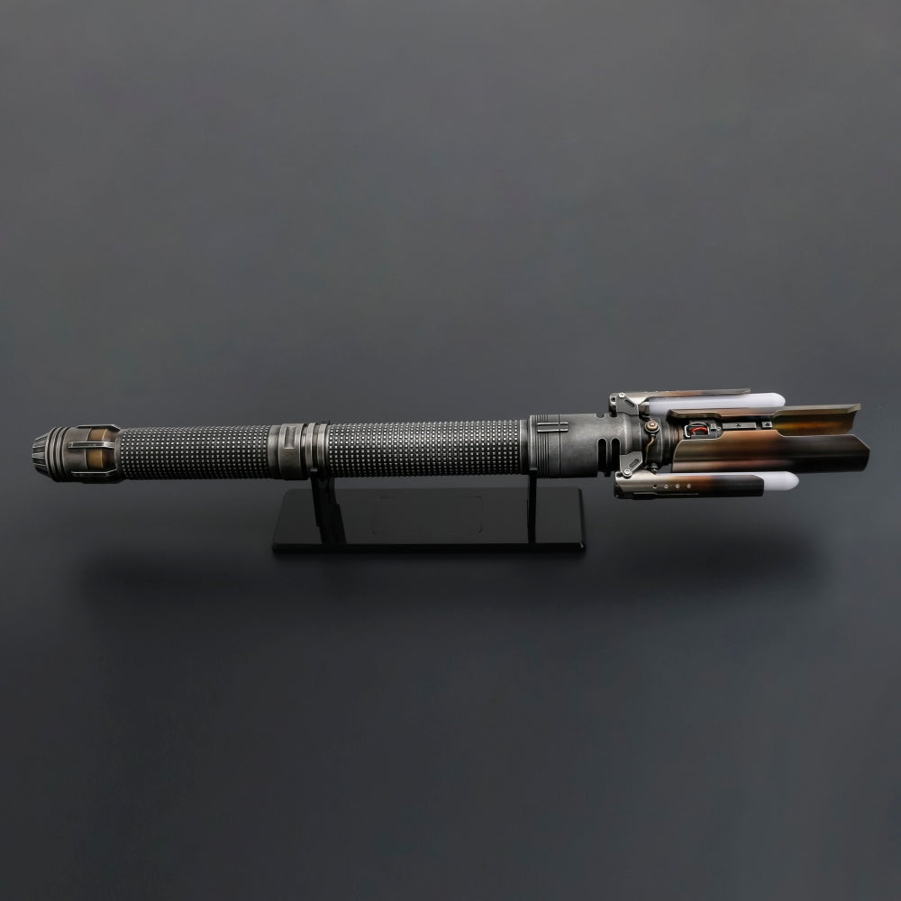 Cal's Unbreakable Will: Journey's End Crossguard Lightsaber