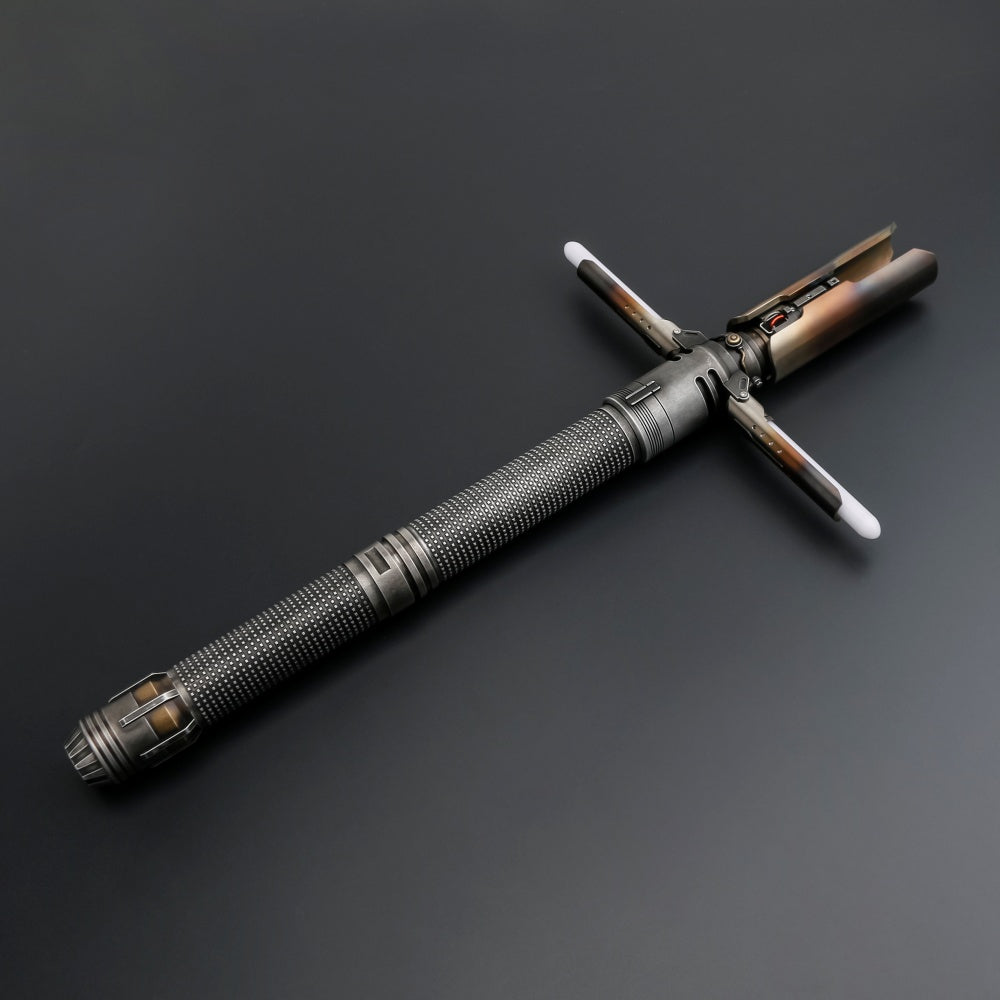 Cal's Unbreakable Will: Journey's End Crossguard Lightsaber