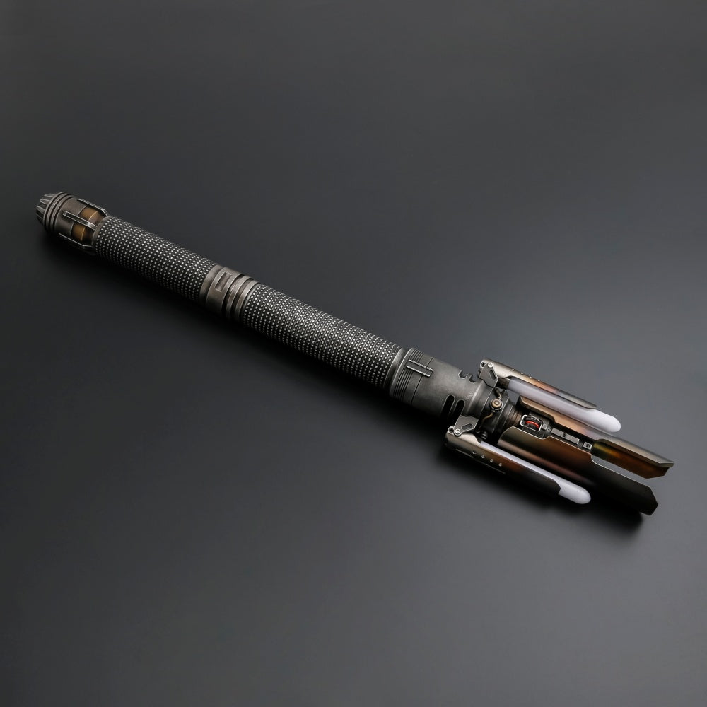 Cal's Unbreakable Will: Journey's End Crossguard Lightsaber