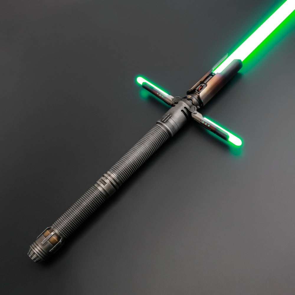 Cal's Unbreakable Will: Journey's End Crossguard Lightsaber