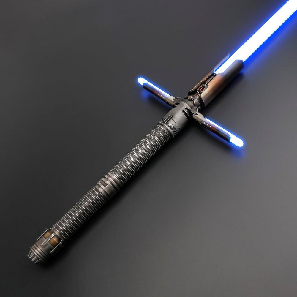 Cal's Unbreakable Will: Journey's End Crossguard Lightsaber