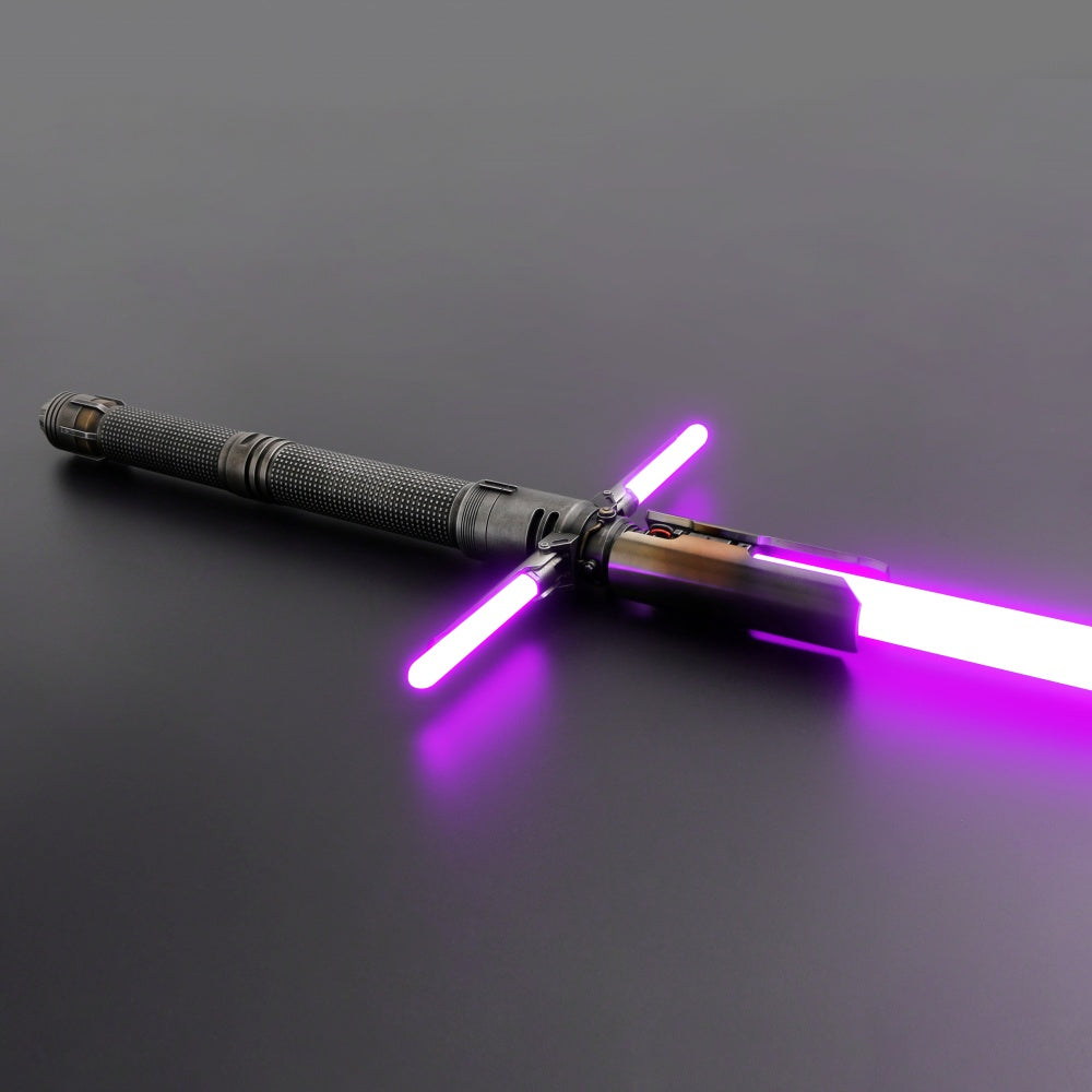 Cal's Unbreakable Will: Journey's End Crossguard Lightsaber