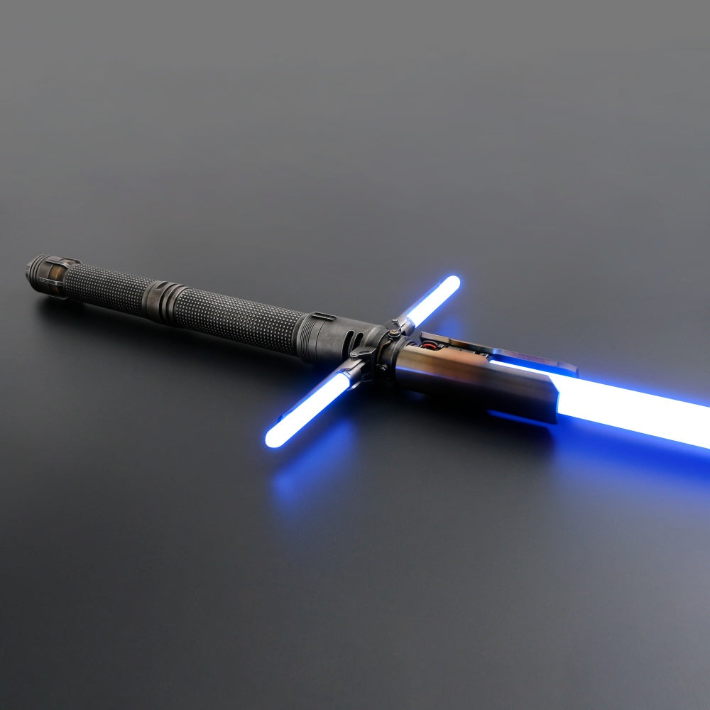 Cal's Unbreakable Will: Journey's End Crossguard Lightsaber