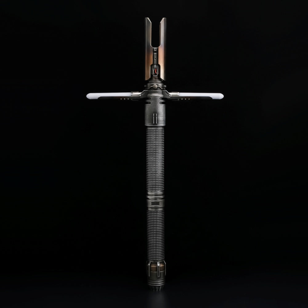 Cal's Unbreakable Will: Journey's End Crossguard Lightsaber