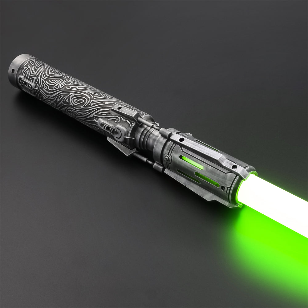 Satele Shan's Legacy: The Jedi Master's Dual-Lightsaber Staff
