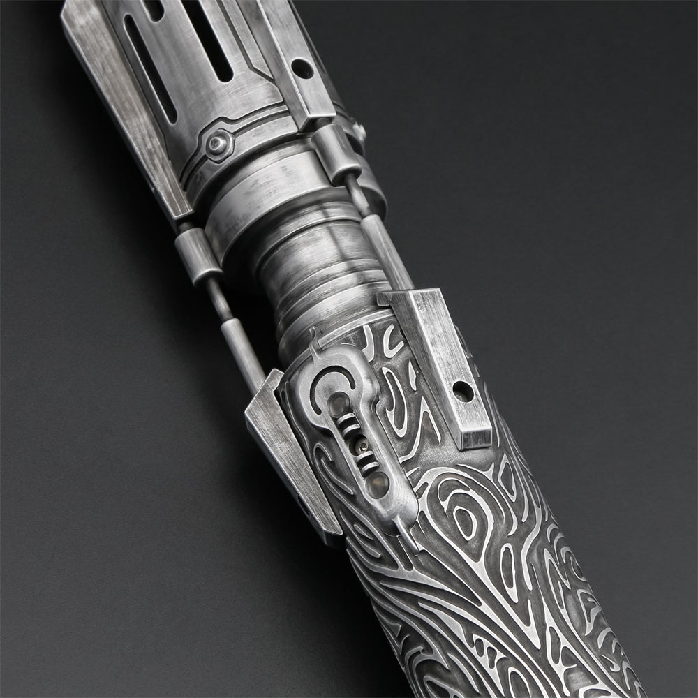 Satele Shan's Legacy: The Jedi Master's Dual-Lightsaber Staff