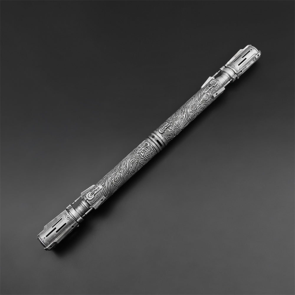 Satele Shan's Legacy: The Jedi Master's Dual-Lightsaber Staff