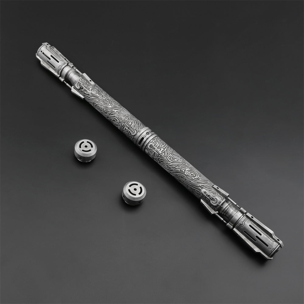 Satele Shan's Legacy: The Jedi Master's Dual-Lightsaber Staff