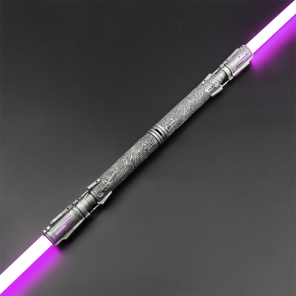 Satele Shan's Legacy: The Jedi Master's Dual-Lightsaber Staff