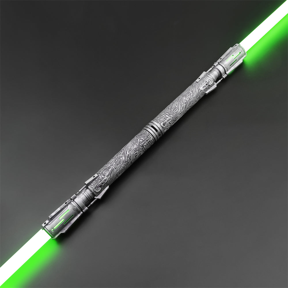Satele Shan's Legacy: The Jedi Master's Dual-Lightsaber Staff