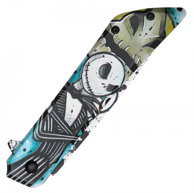 🎃 Nightmare King's Edge: 8" Assisted Open Pocket Knife