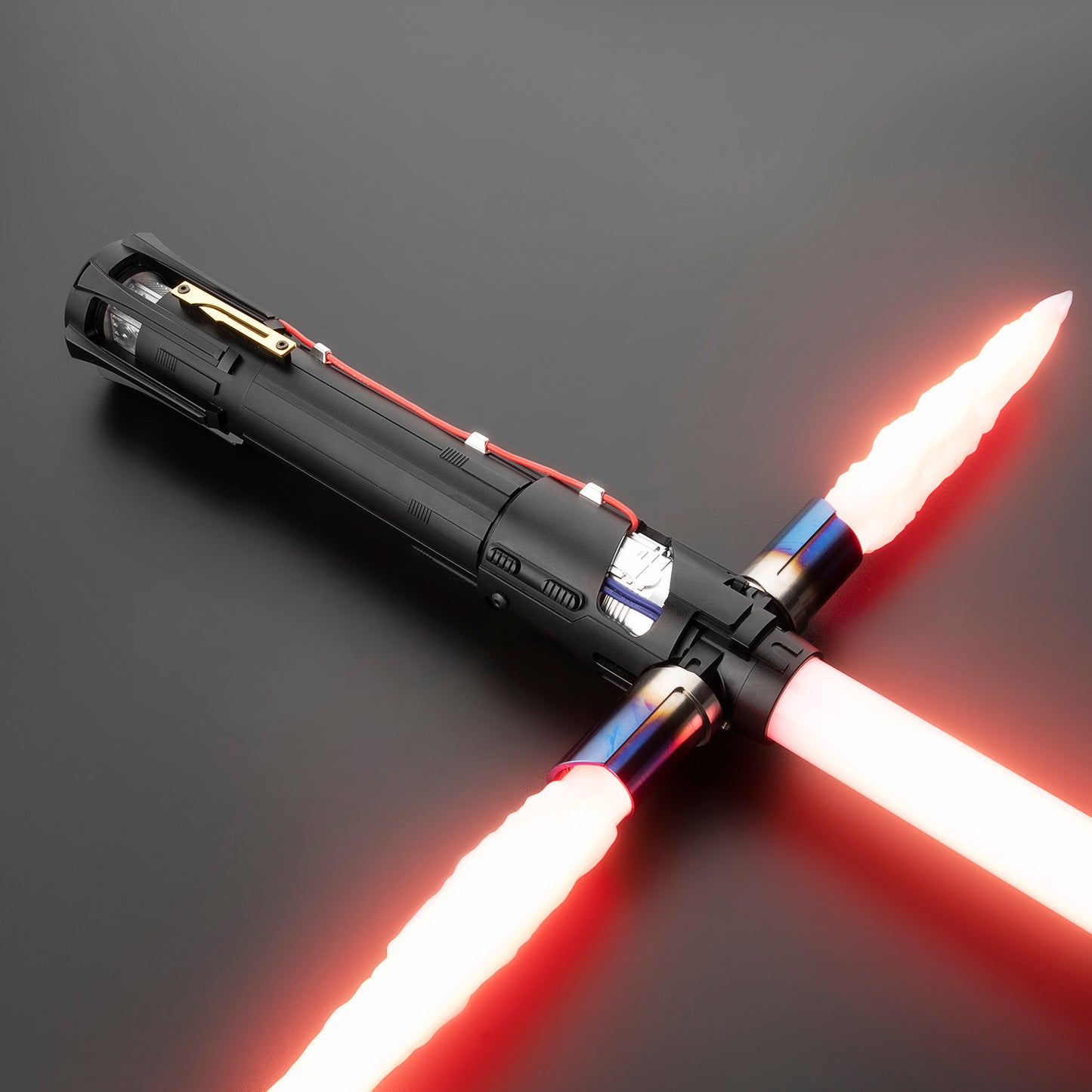Kylo Ren's Fury: The Unstable Crossguard Lightsaber