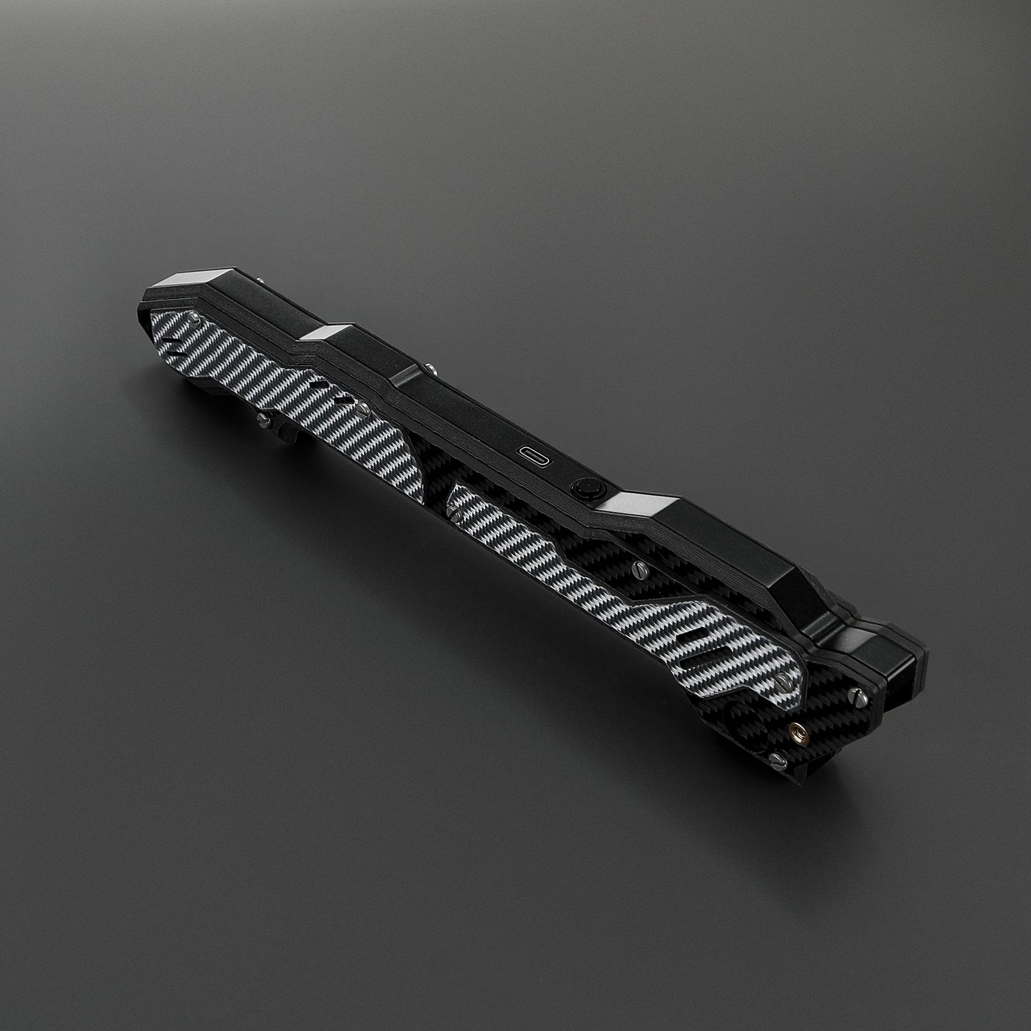 The Cyber Vanguard Carbon Fiber Tactical Blade (Xenopixel)