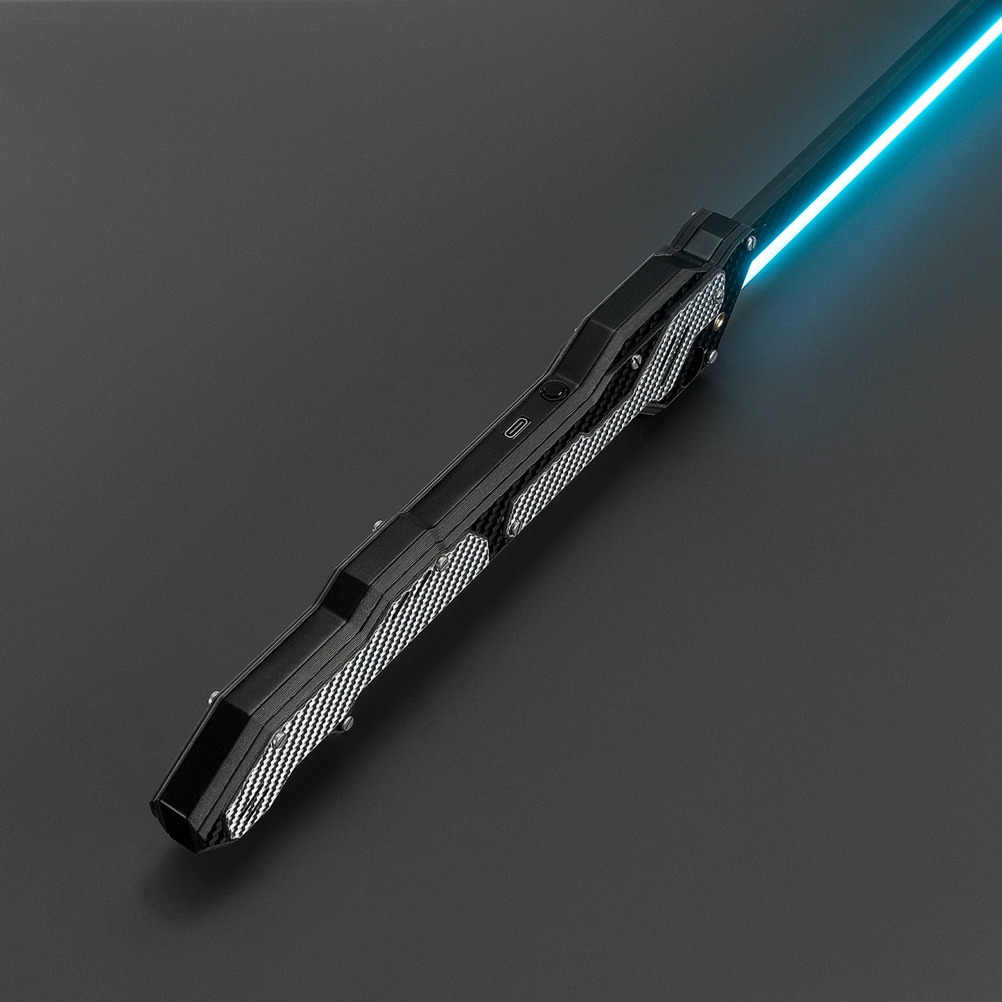 The Cyber Vanguard Carbon Fiber Tactical Blade (Xenopixel)