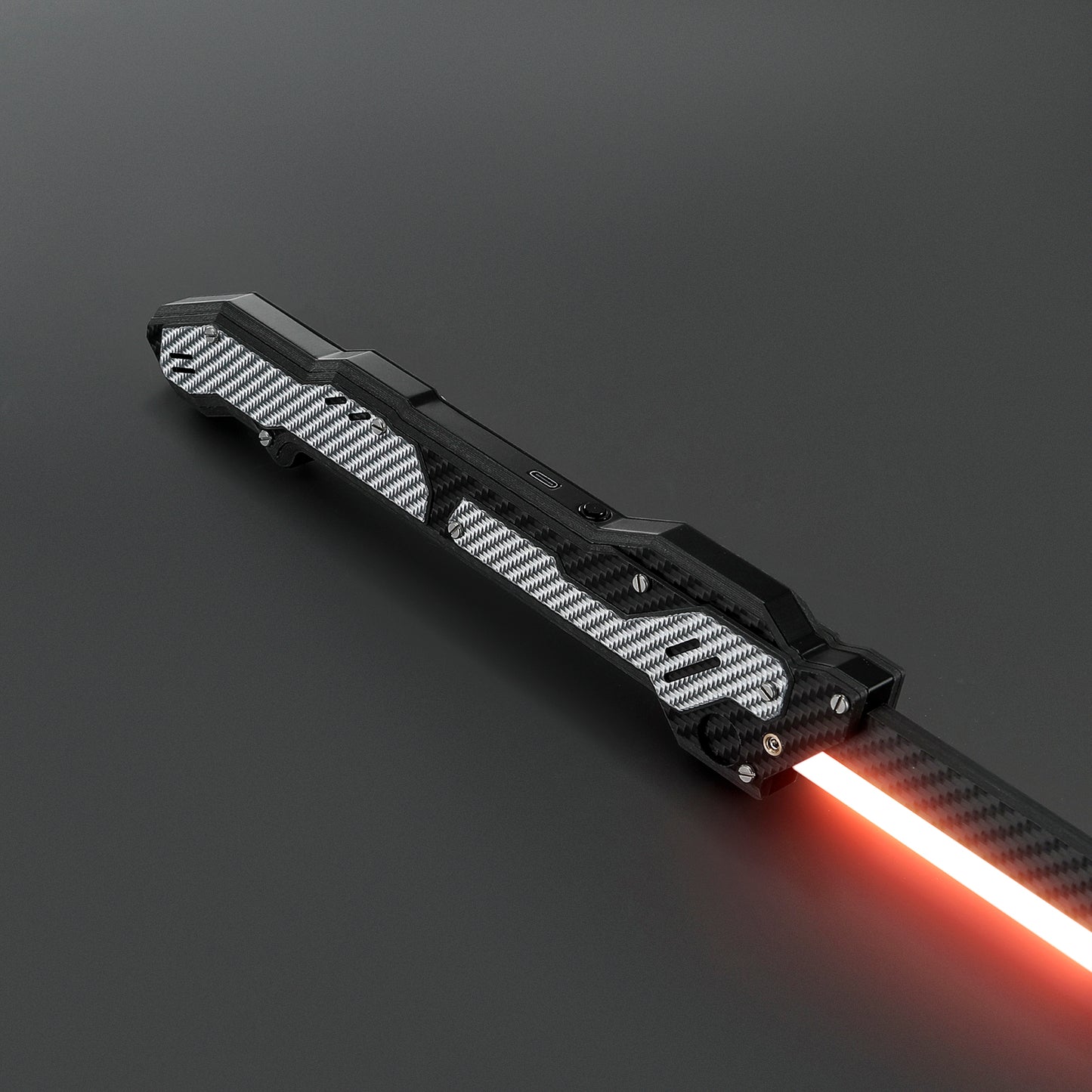 The Cyber Vanguard Carbon Fiber Tactical Blade (Xenopixel)