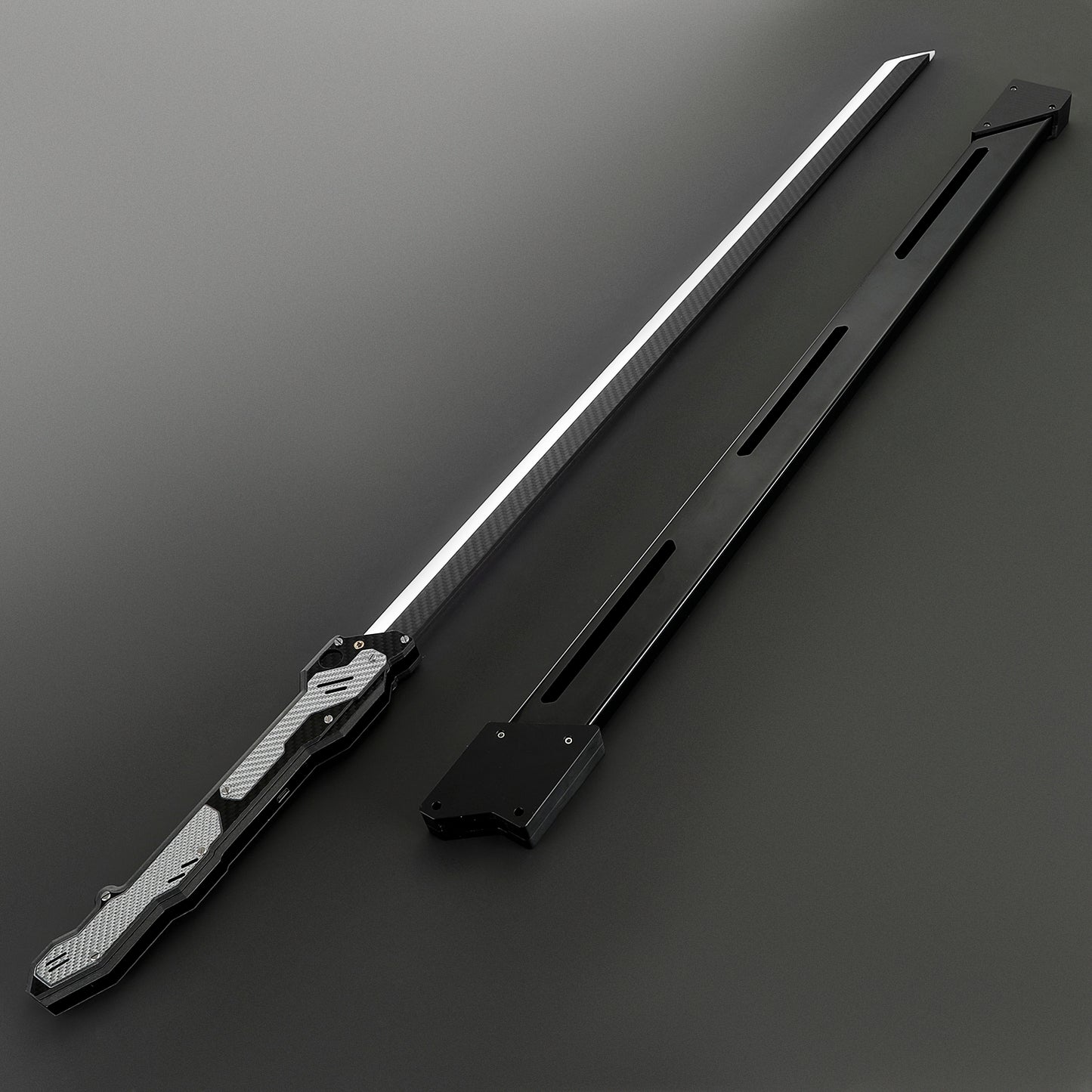 The Cyber Vanguard Carbon Fiber Tactical Blade (Xenopixel)