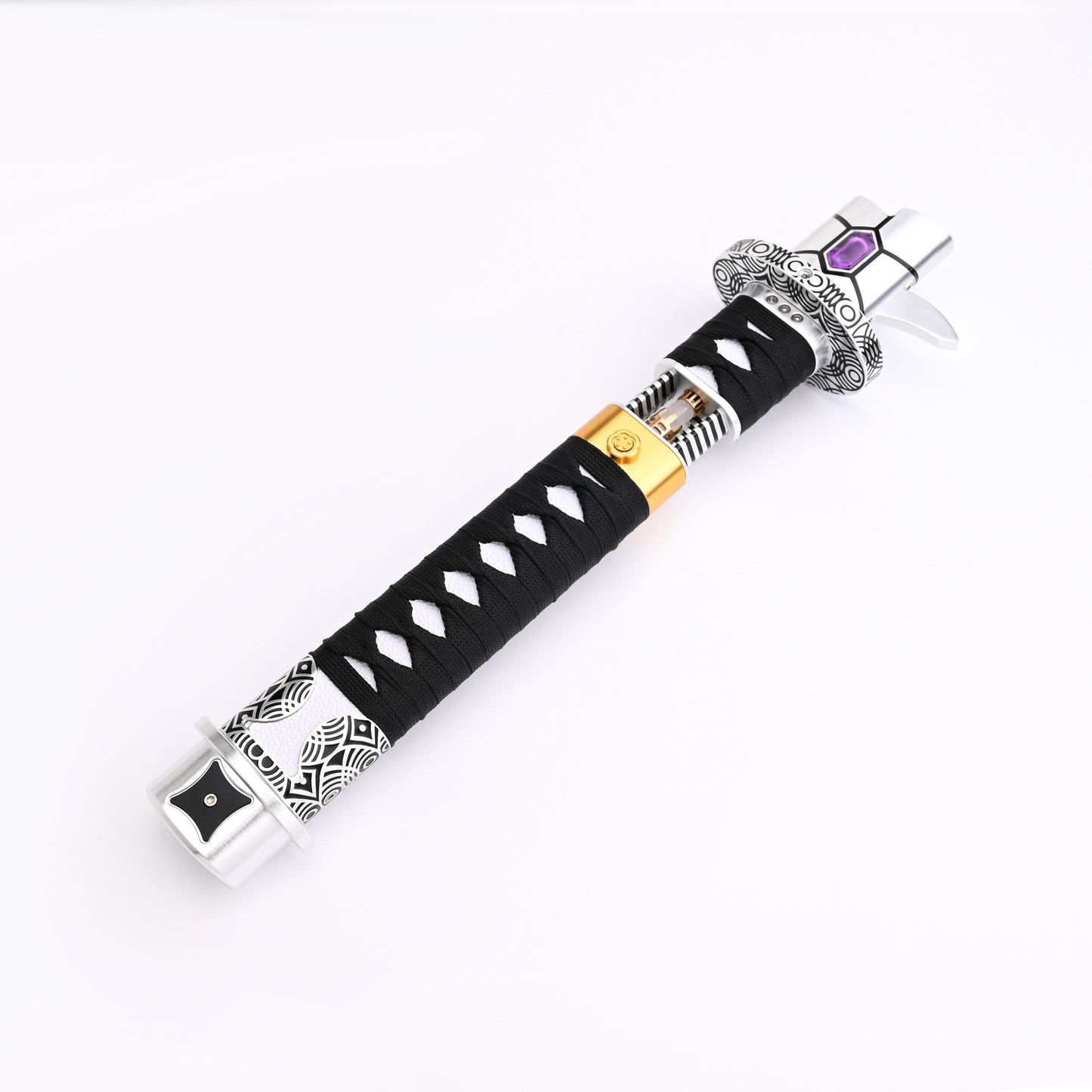 The Dark Katana: Vibro-Blade Lightsaber with Scabbard
