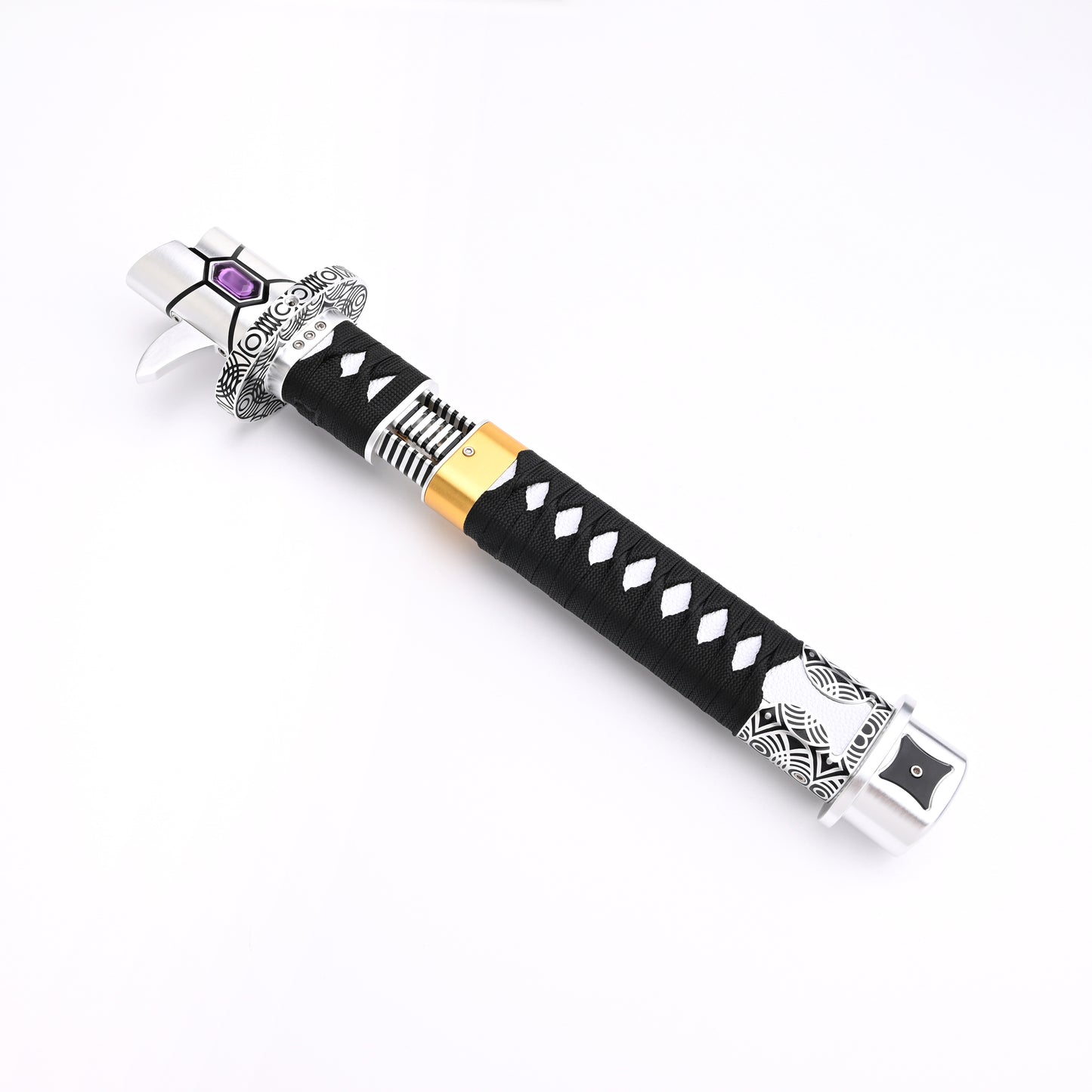 The Dark Katana: Vibro-Blade Lightsaber with Scabbard