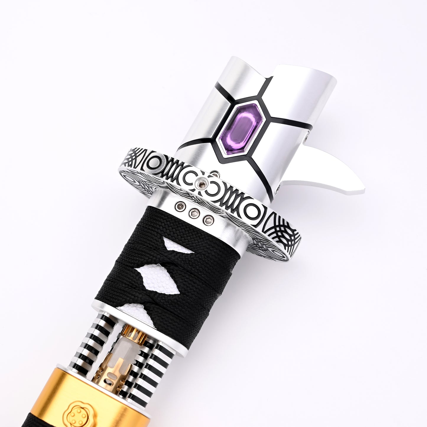 The Dark Katana: Vibro-Blade Lightsaber with Scabbard