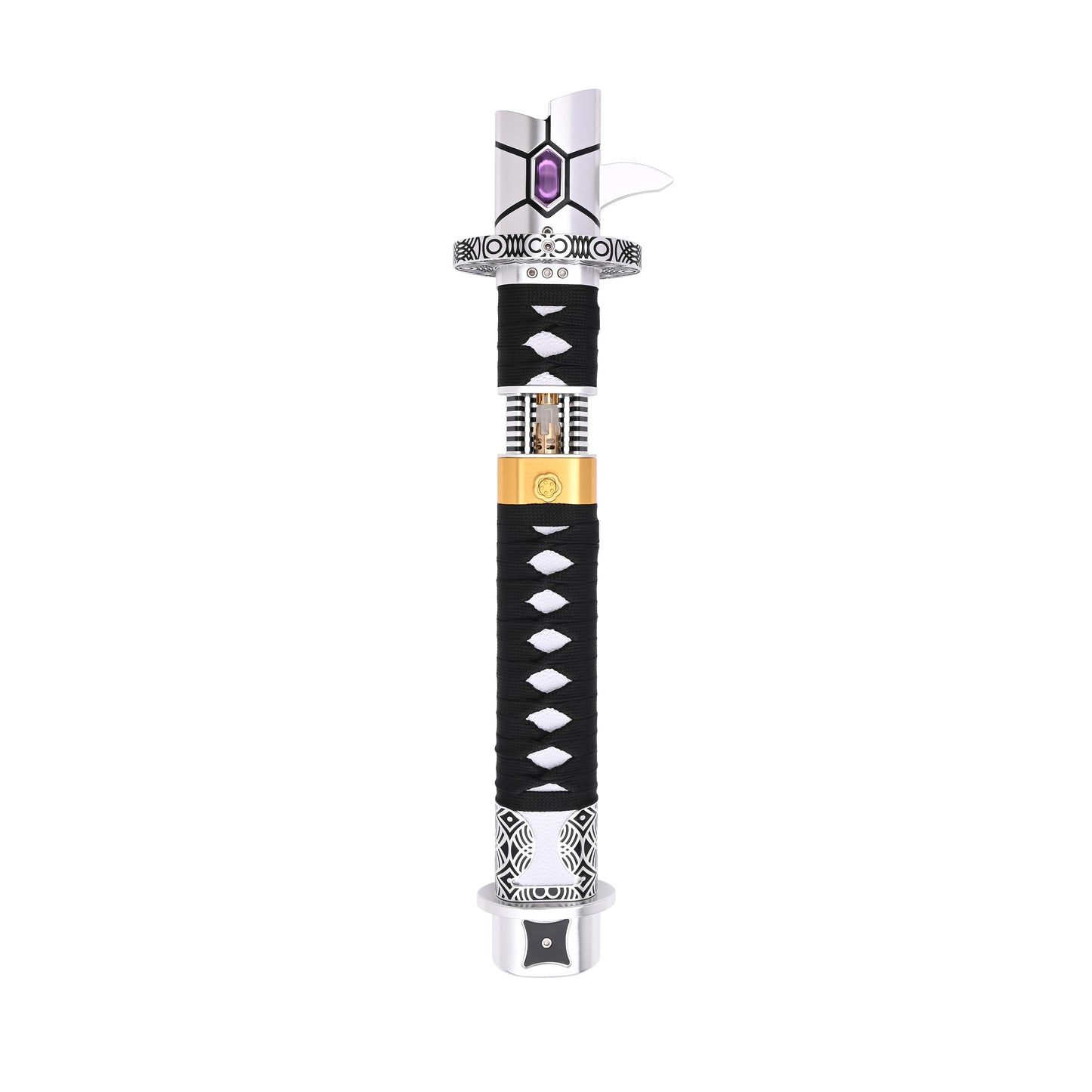 The Dark Katana: Vibro-Blade Lightsaber with Scabbard
