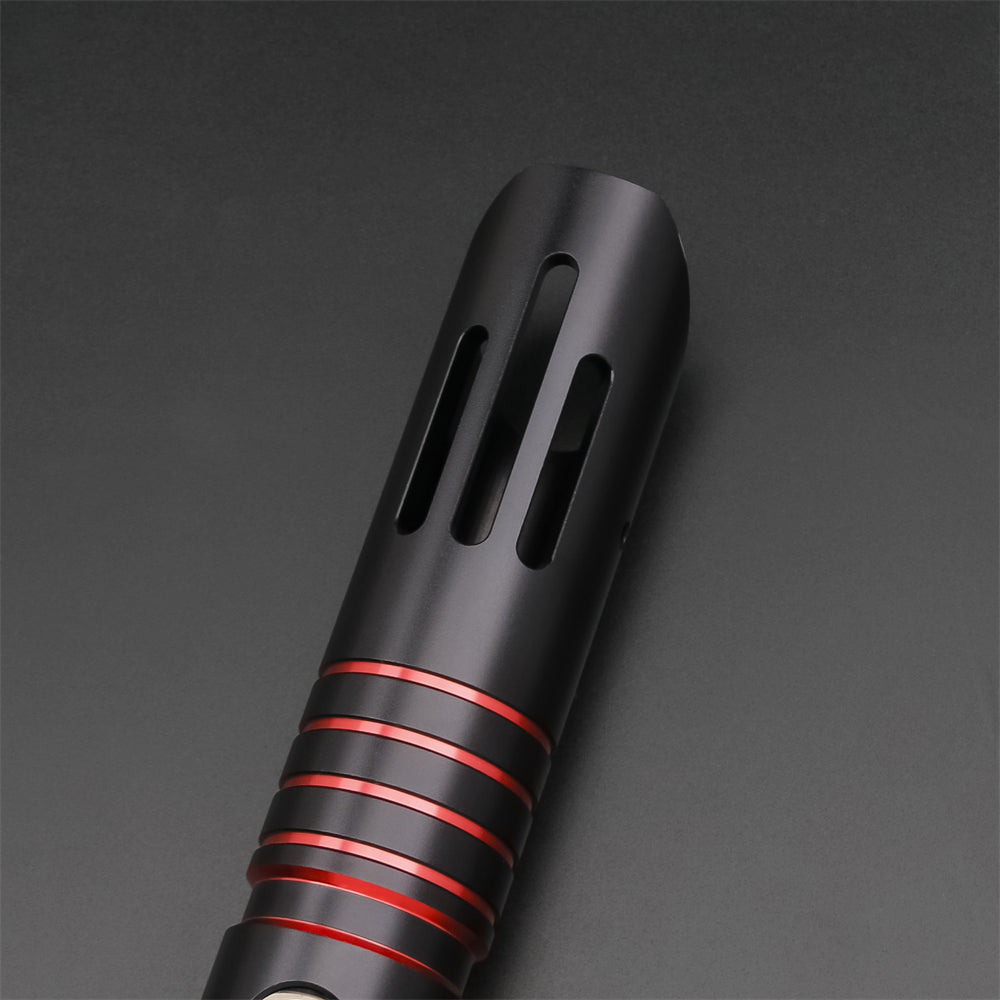 E09A The Crimson Fury: The Dark Sentinel Lightsaber