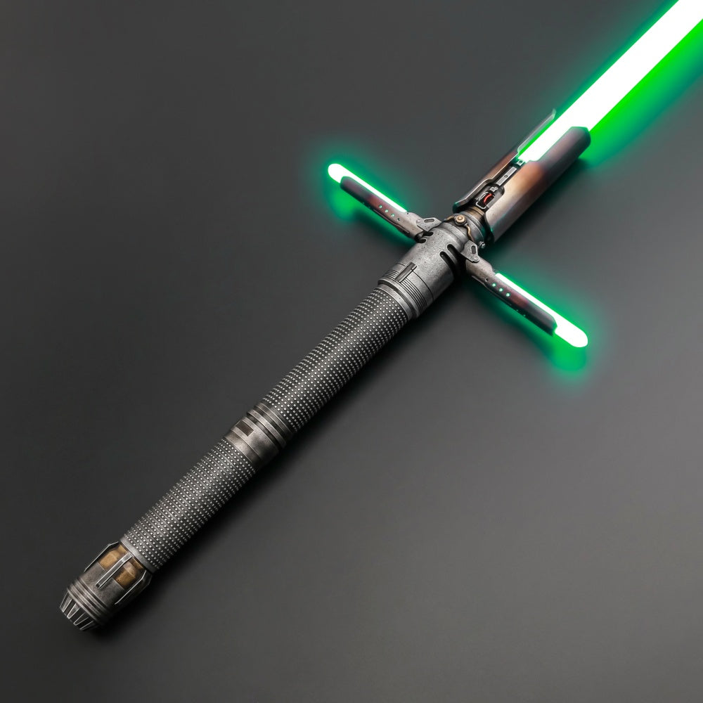 Cal's Unbreakable Will: Journey's End Crossguard Lightsaber