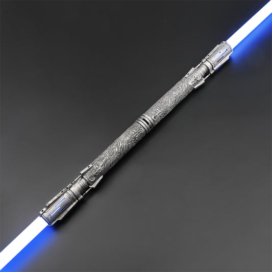 Satele Shan's Legacy: The Jedi Master's Dual-Lightsaber Staff