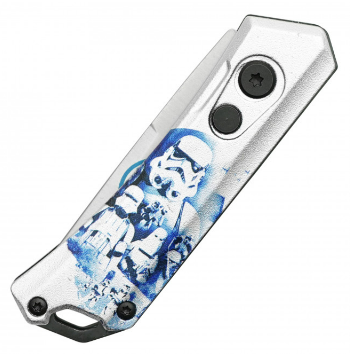 ❄️ Imperial Legion Edge: 5.25" Push Button Fandom Knife (Cali Legal!)