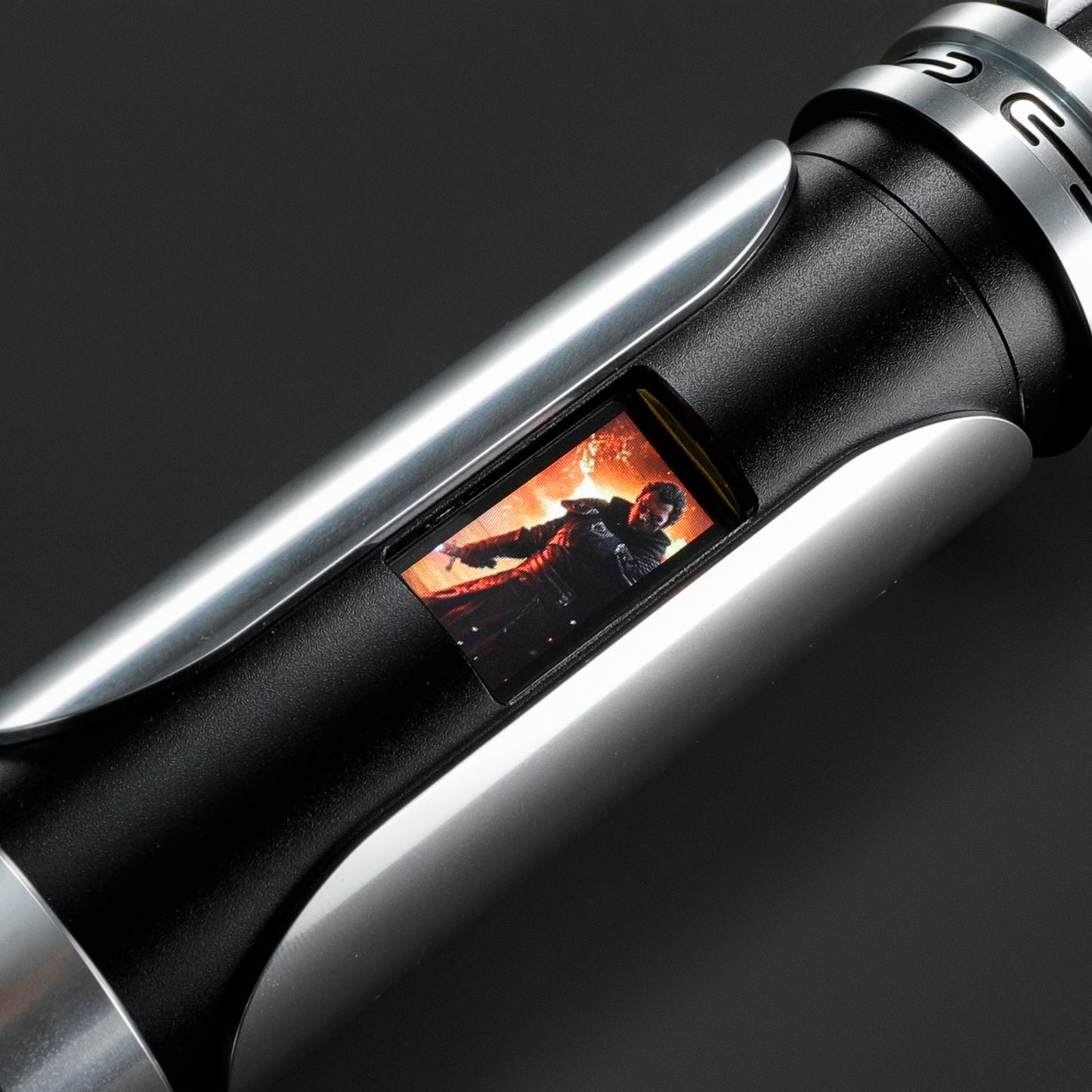The Arcanum OLED: Ultimate Neopixel Lightsaber with Spinning Kyber Crystal