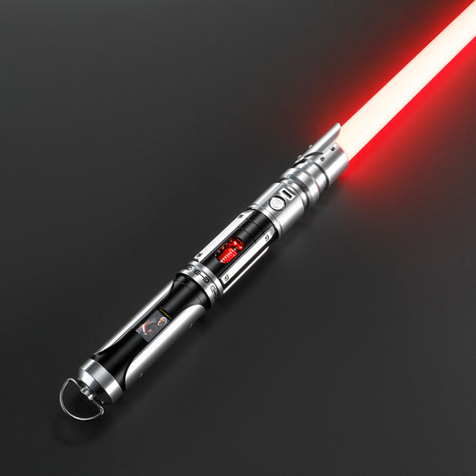 The Arcanum OLED: Ultimate Neopixel Lightsaber with Spinning Kyber Crystal