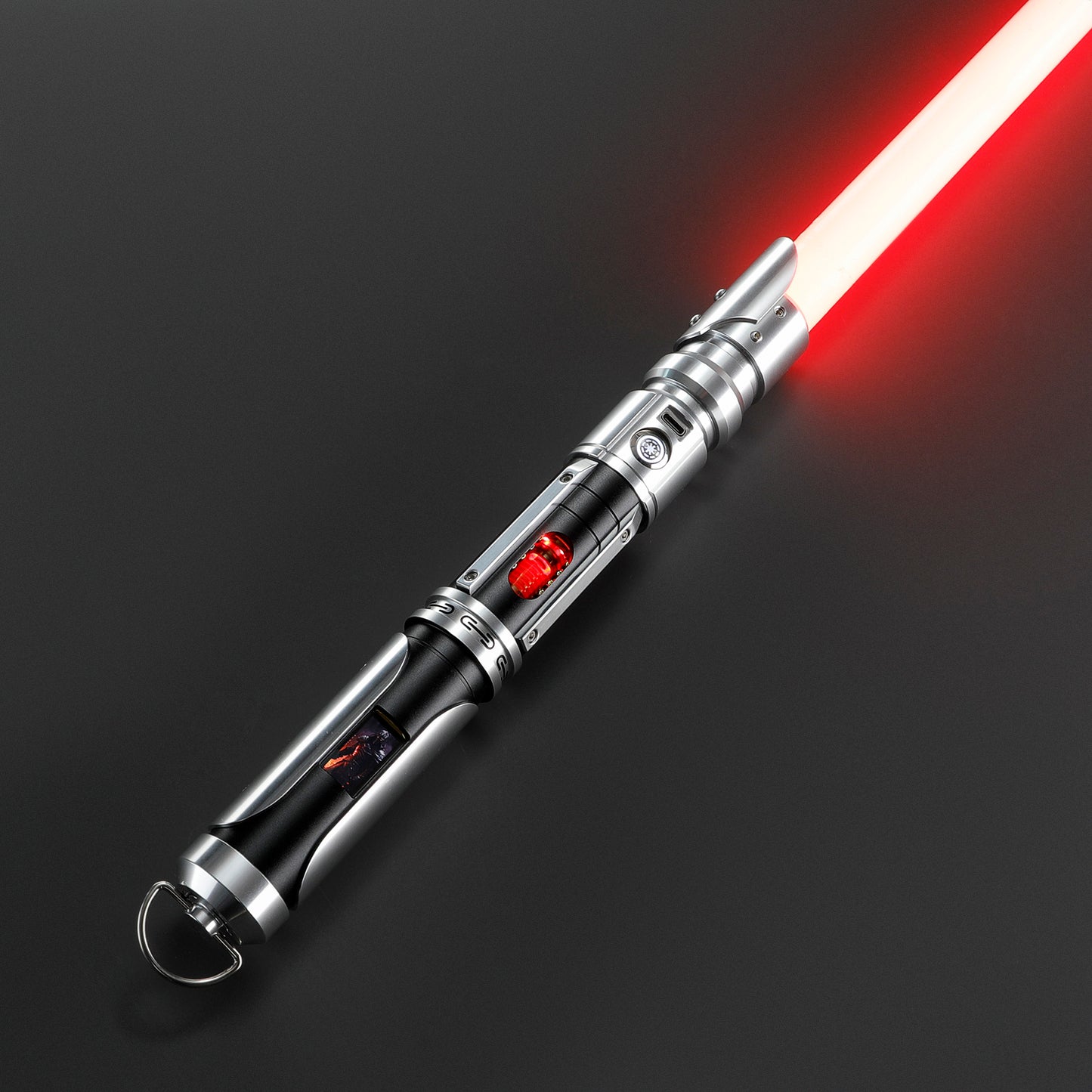 The Arcanum OLED: Ultimate Neopixel Lightsaber with Spinning Kyber Crystal